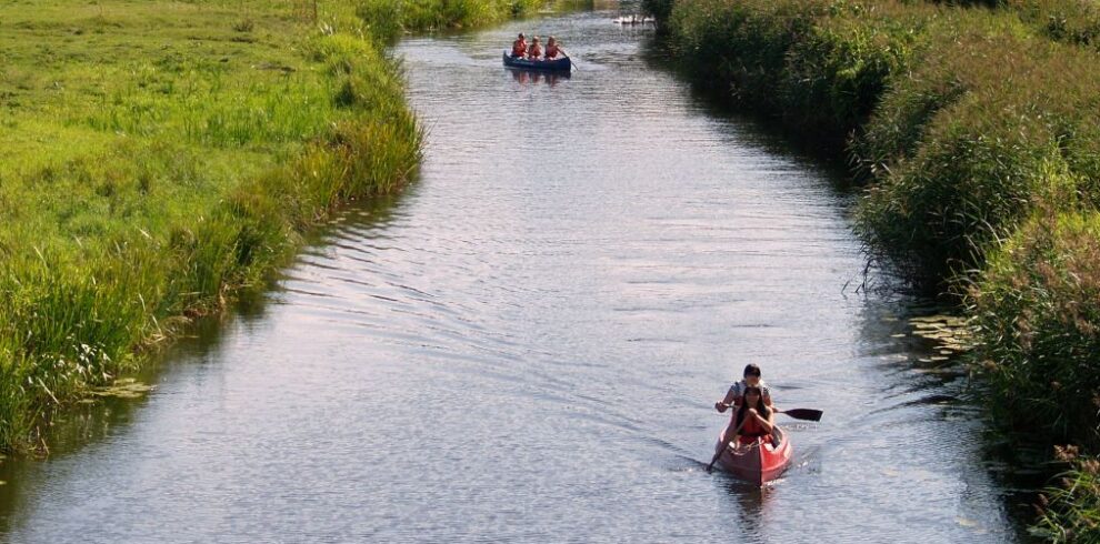 Kanutour in Estland im Soomaa Nationalpark.