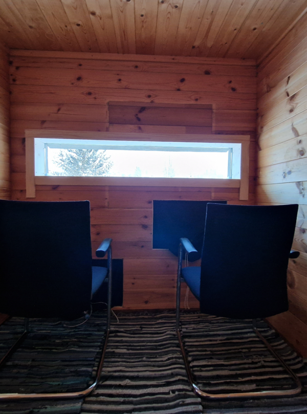 golden eagle photography hide in estonia, europe