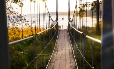 Natur- und Wanderlandschaft im Lahemaa-Nationalpark in Estland