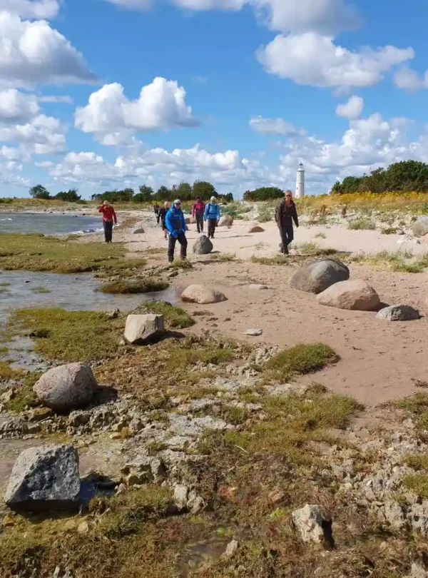 coastal hiking saarenmaa lighthouse estonia