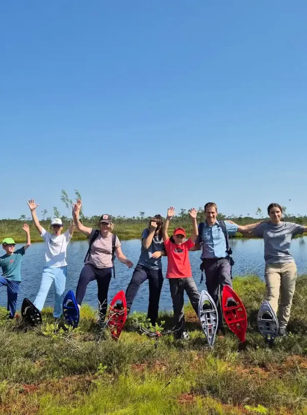 estonia bog hiking group nature adventure tour
